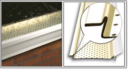 Gutter protection without overflow